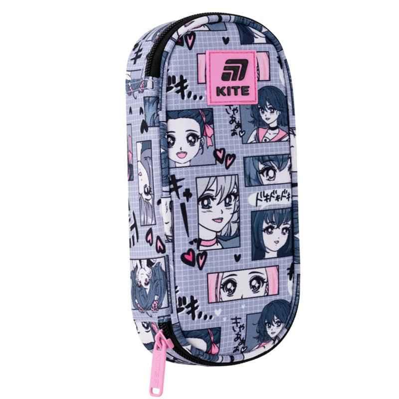 Пенал школьный Kite Anime Girl K25-599-9