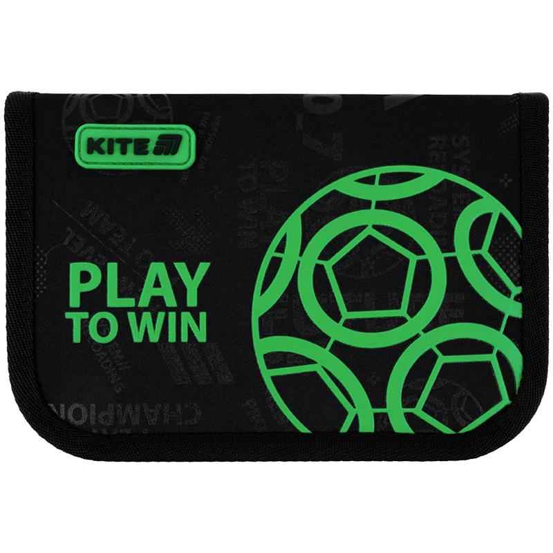 Пенал школьный Kite Play&Win K25-621-2 без наполнения,1 отделение, 1 отворот