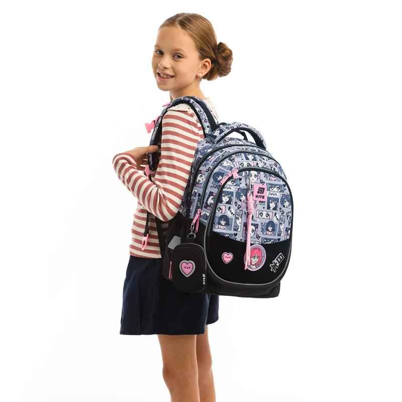 Рюкзак шкільний Kite Education Anime Girl K25-700M-1