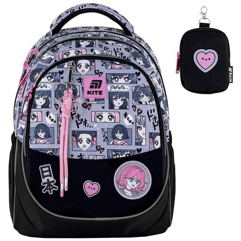 Рюкзак шкільний Kite Education Anime Girl K25-700M-1