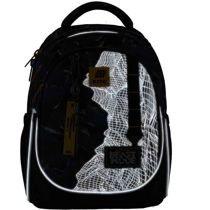 Рюкзак школьный Kite Education Beast Mode K25-700M-4