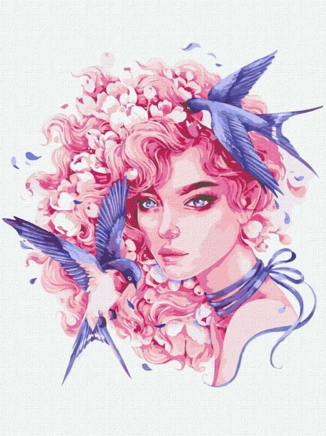 Картина за номерами Ідейка Мелодійна ©lesya_nedzelska_art KHO4958