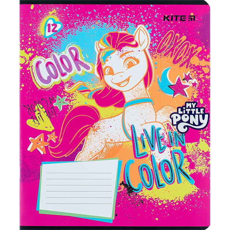 Тетрадь школьная Kite My Little Pony LP24-234, 12 листов, в линию