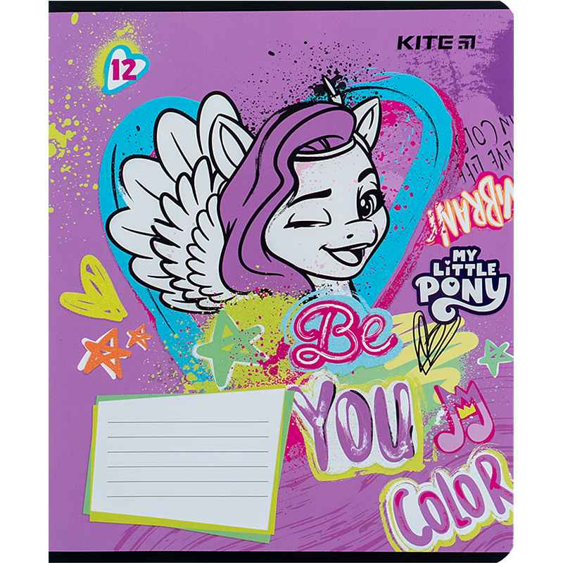 Тетрадь школьная Kite My Little Pony LP24-234, 12 листов, в линию