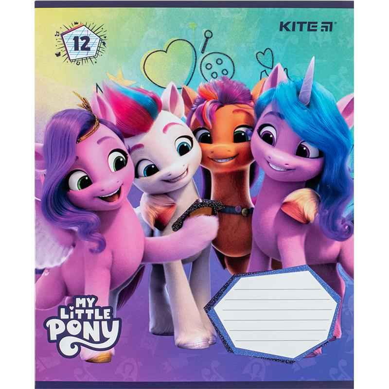 Зошит шкільний Kite My Little Pony LP24-235, 12 аркушів, коса лінія