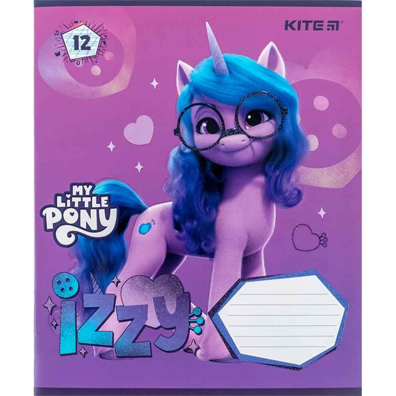 Зошит шкільний Kite My Little Pony LP24-235, 12 аркушів, коса лінія