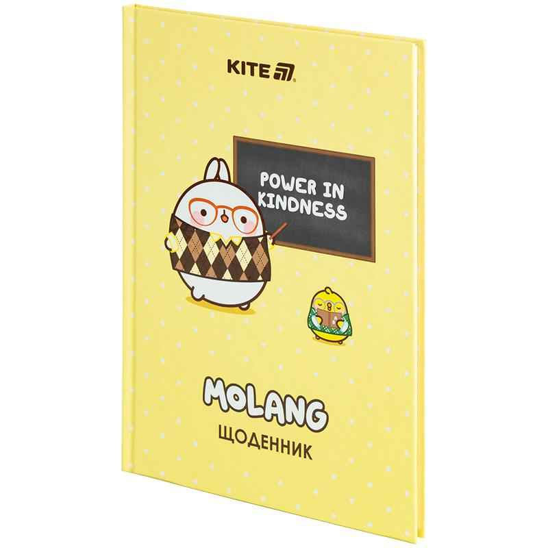 Щоденник шкільний Kite Molang ML25-262, тверда обкладинка