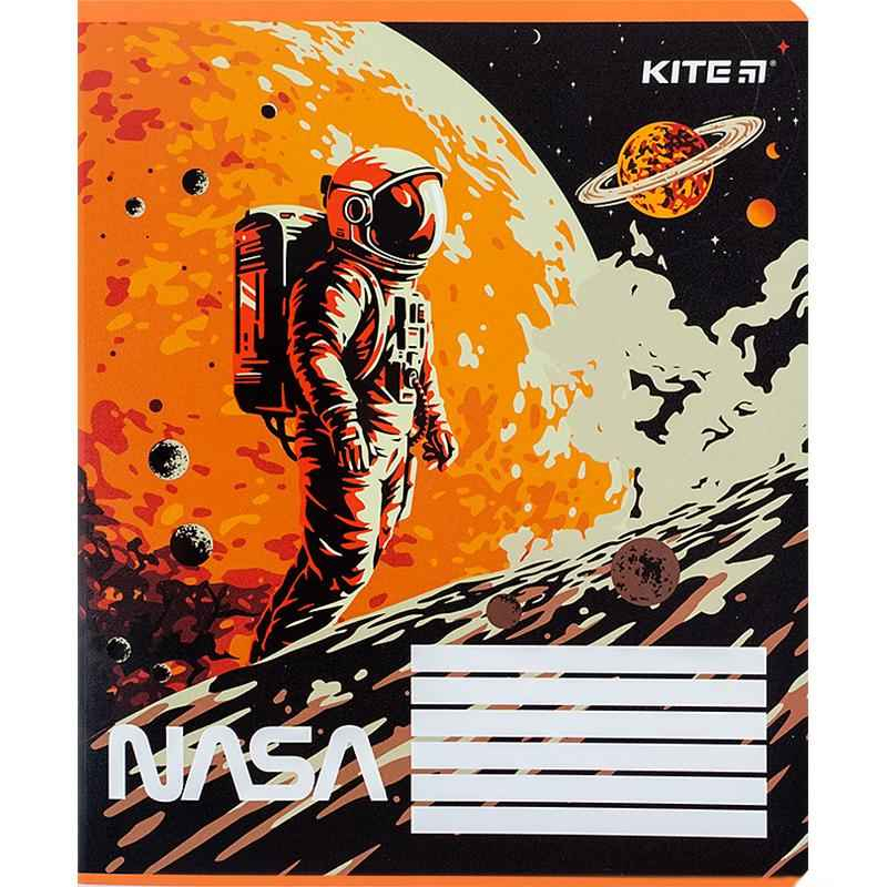 Зошит шкільний Kite NASA NS24-234, 12 аркушів, лінія