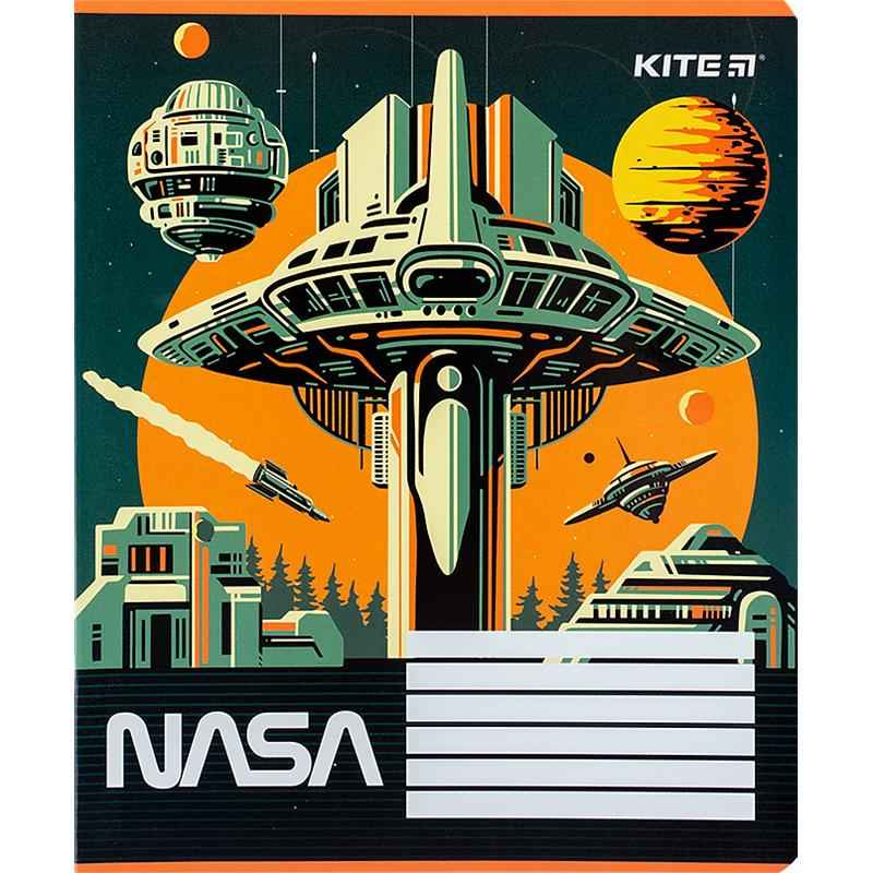 Зошит шкільний Kite NASA NS24-234, 12 аркушів, лінія
