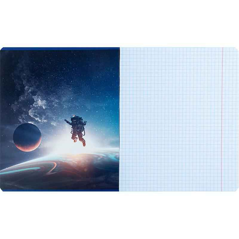 Зошит шкільний Kite NASA NS24-236, 18 аркушів, клітинка