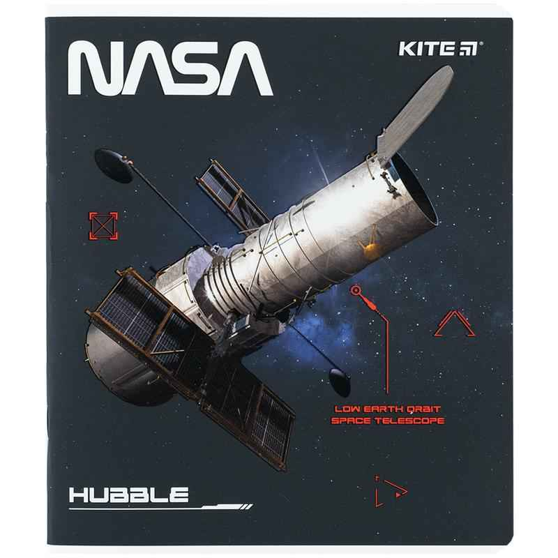 Зошит шкільний Kite NASA NS24-259, 48 аркушів, клітинка
