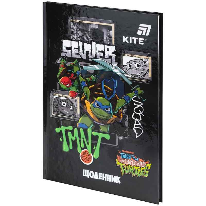 Щоденник шкільний Kite Ninja Turtles NT25-262, тверда обкладинка
