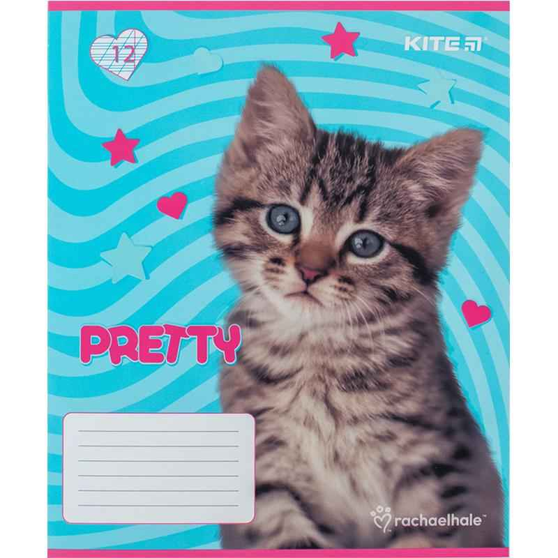 Зошит шкільний Kite Rachael Hale R24-235, 12 аркушів, коса лінія