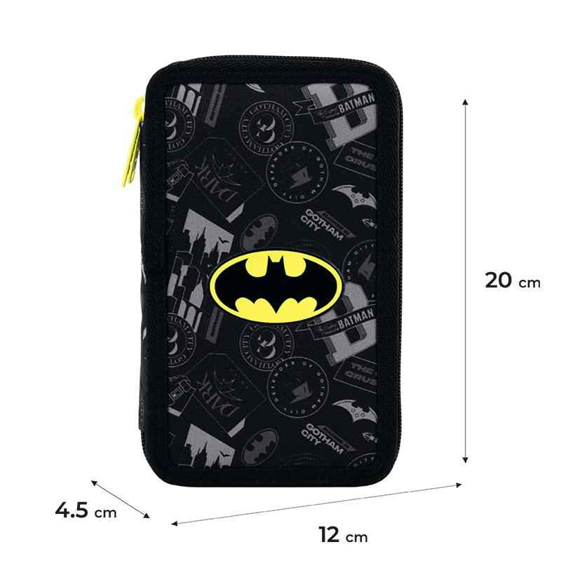 Шкільний набір Kite DC Batman SET_DC25-556M (рюкзак, пенал, сумка)
