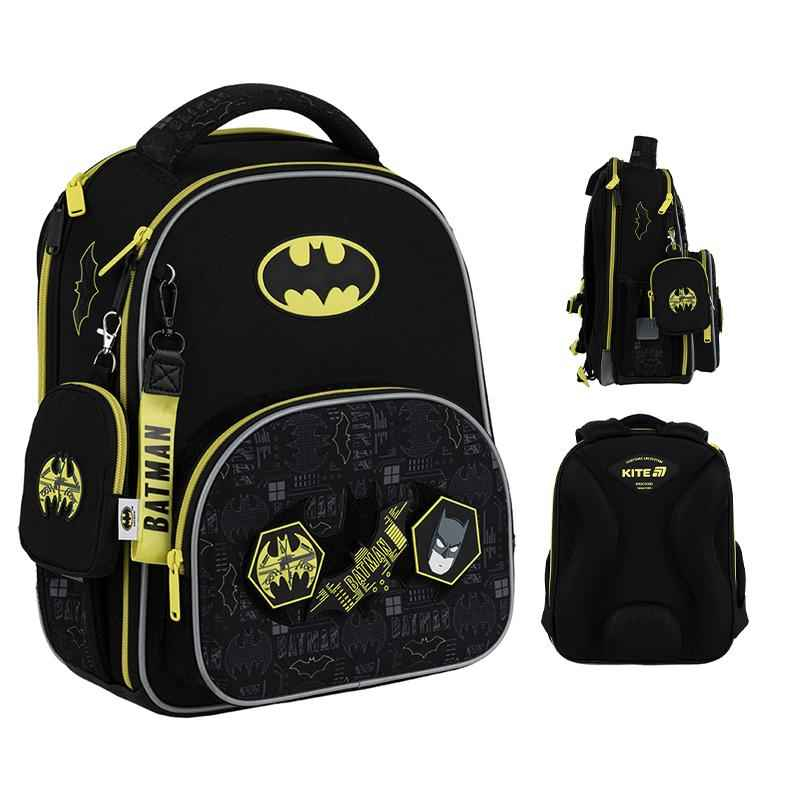 Шкільний набір Kite DC Batman SET_DC25-556M (рюкзак, пенал, сумка)