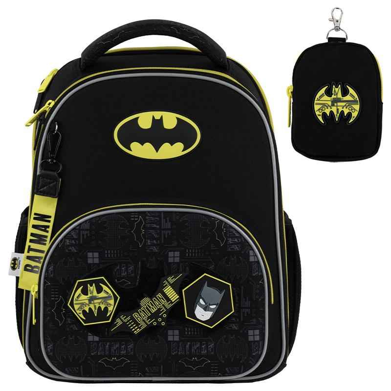 Шкільний набір Kite DC Batman SET_DC25-556M (рюкзак, пенал, сумка)