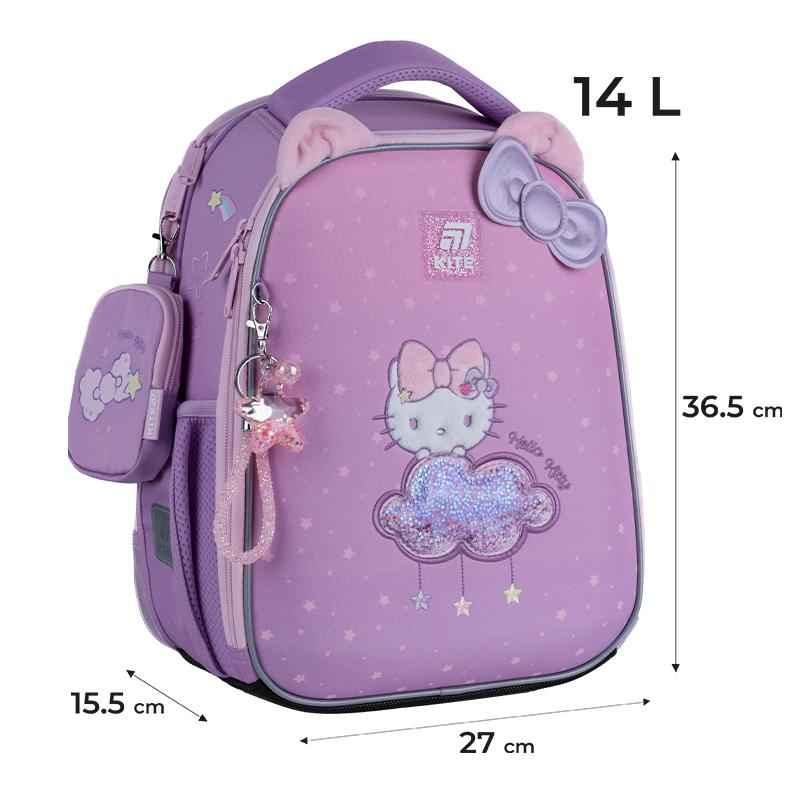 Шкільний набір Kite Hello Kitty SET_HK25-555S (рюкзак, пенал, сумка)