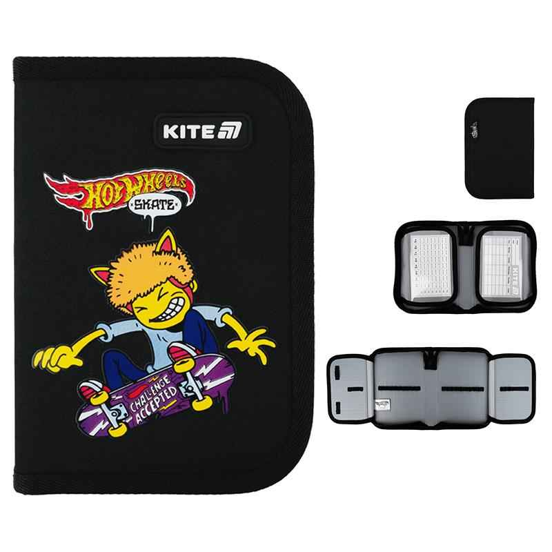 Шкільний набір Kite Hot Wheels Skate SET_HW25-531M (рюкзак, пенал, сумка)