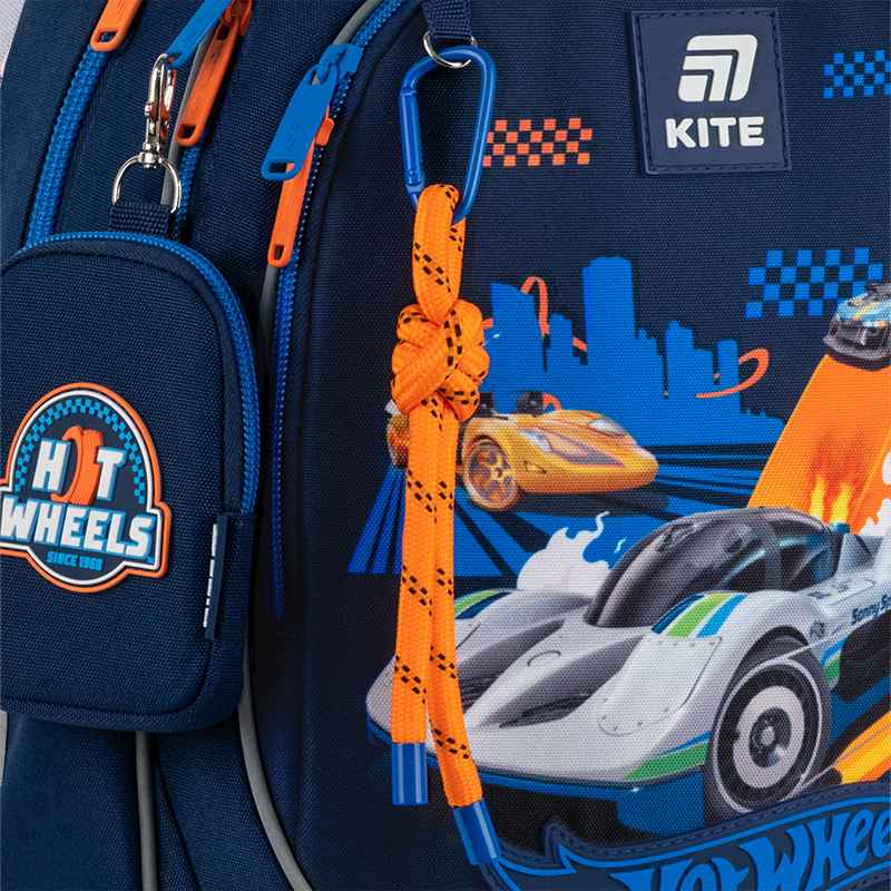 Шкільний набір Kite Hot Wheels SET_HW25-724S (рюкзак, пенал, сумка)