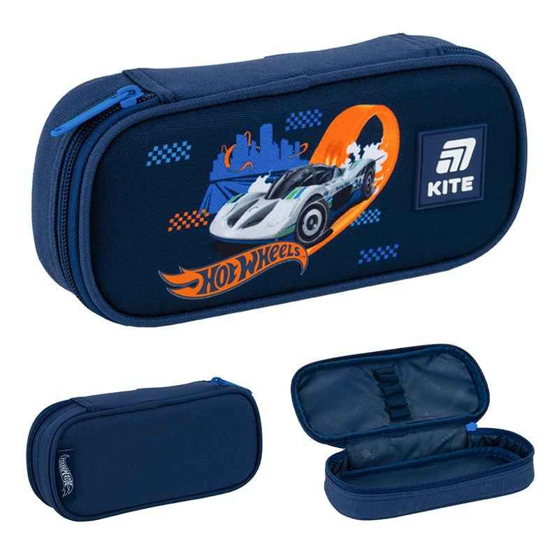 Шкільний набір Kite Hot Wheels SET_HW25-724S (рюкзак, пенал, сумка)