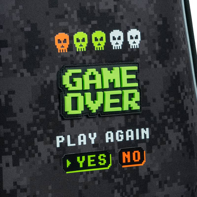 Шкільний набір Kite Game Over SET_K24-531M-6 (рюкзак, пенал, сумка)