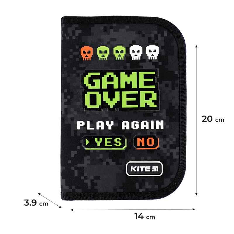 Шкільний набір Kite Game Over SET_K24-531M-6 (рюкзак, пенал, сумка)