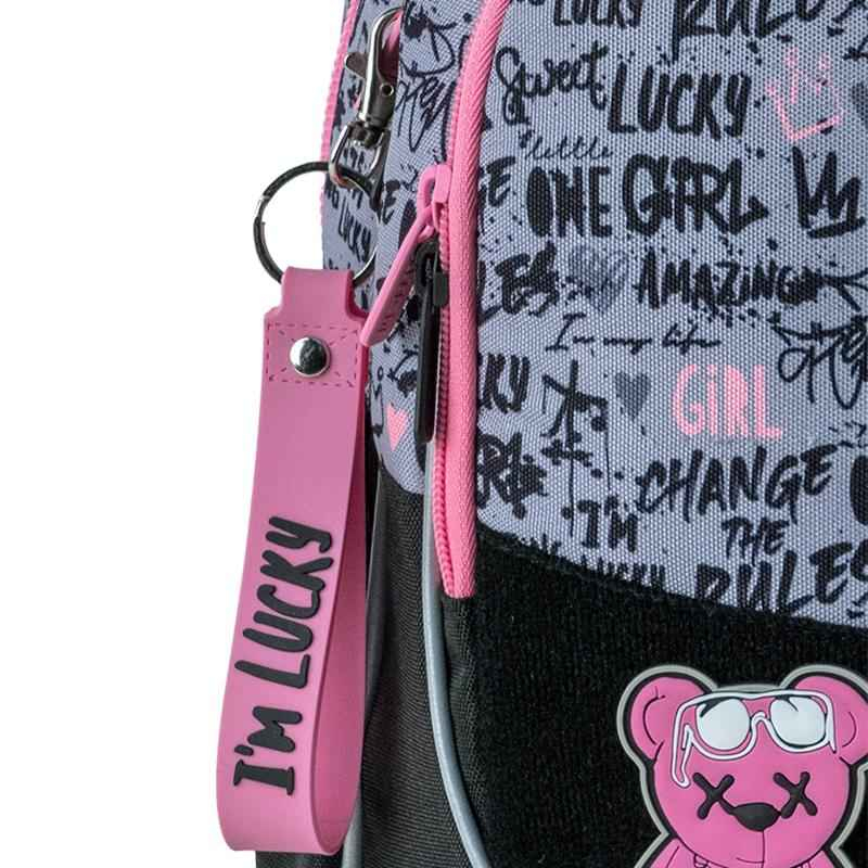 Шкільний набір Kite Lucky Girl SET_K24-700M-2 (рюкзак, пенал, сумка)