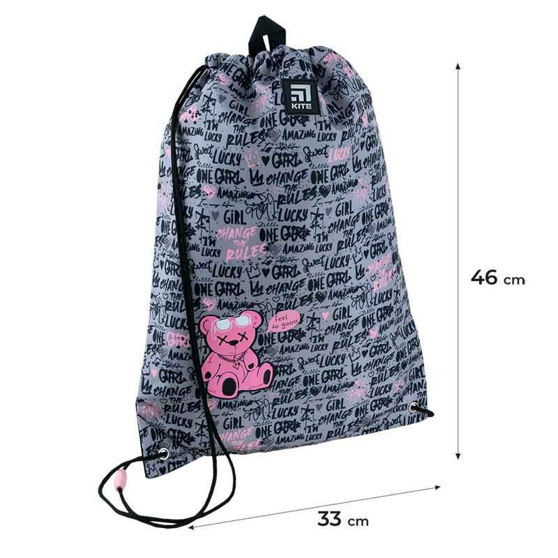 Шкільний набір Kite Lucky Girl SET_K24-700M-2 (рюкзак, пенал, сумка)