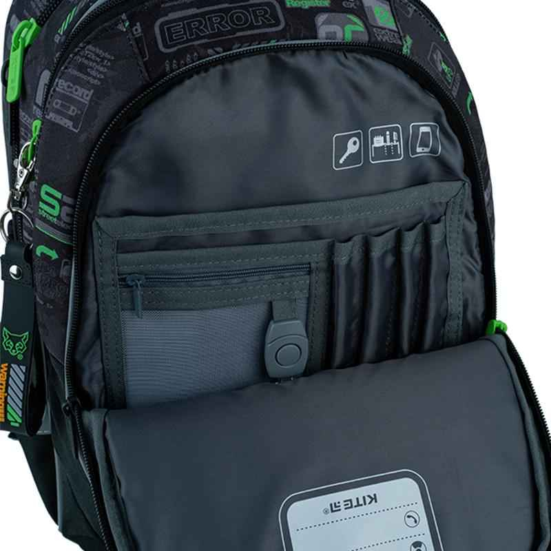 Шкільний набір Kite Fox Rules SET_K24-700M-4 (рюкзак, пенал, сумка)