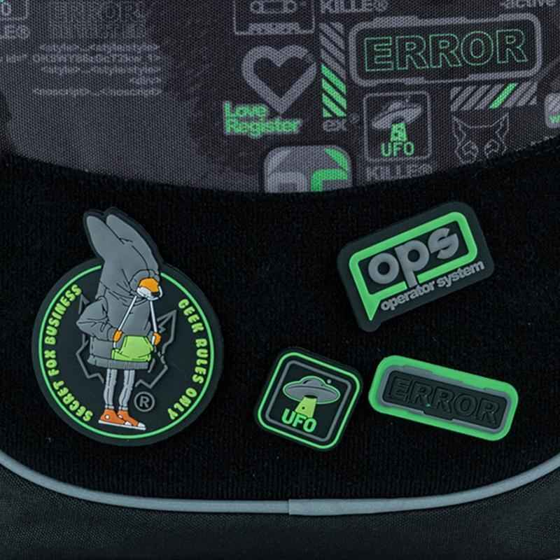 Шкільний набір Kite Fox Rules SET_K24-700M-4 (рюкзак, пенал, сумка)