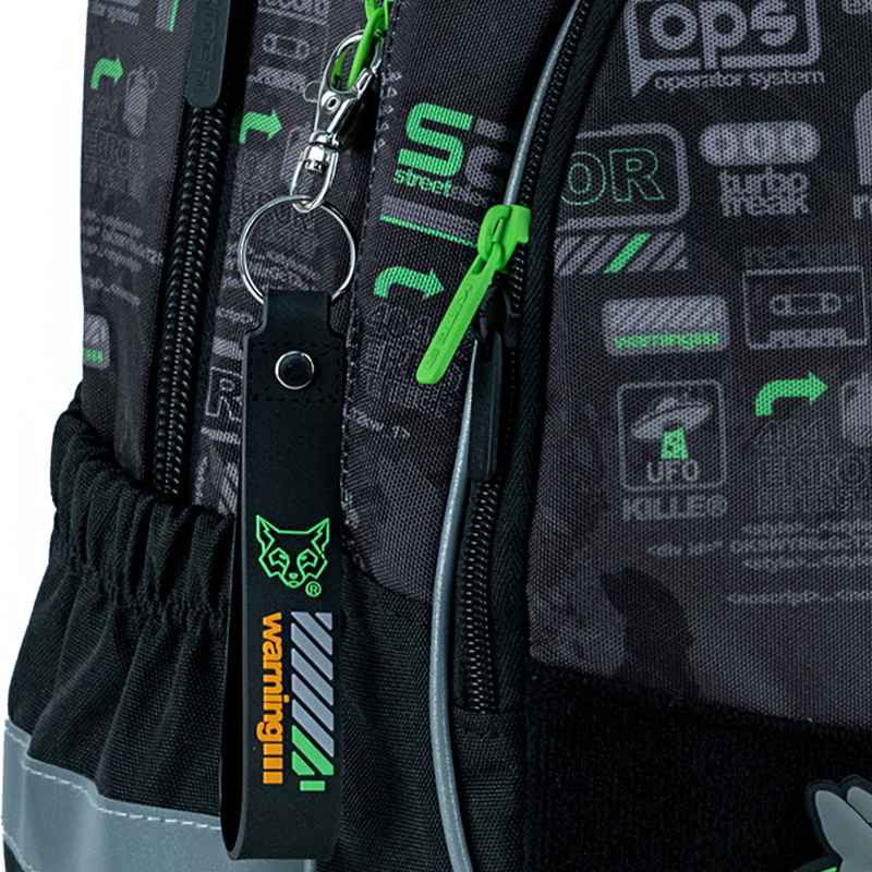 Шкільний набір Kite Fox Rules SET_K24-700M-4 (рюкзак, пенал, сумка)