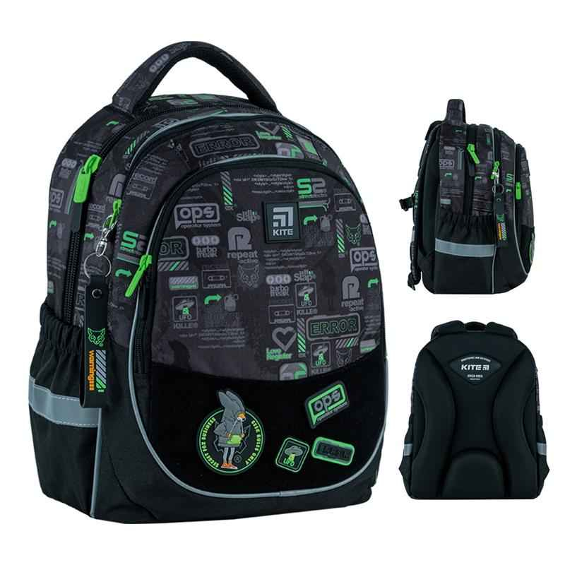 Шкільний набір Kite Fox Rules SET_K24-700M-4 (рюкзак, пенал, сумка)