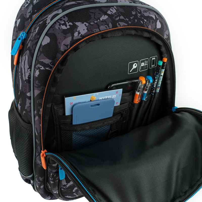 Шкільний набір Kite Skate SET_K24-763M-4 (рюкзак, пенал, сумка)
