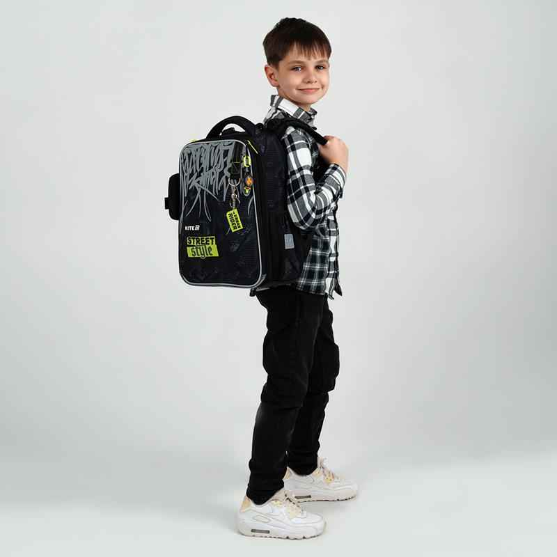 Шкільний набір Kite Street Style SET_K25-531M-4 (рюкзак, пенал, сумка)