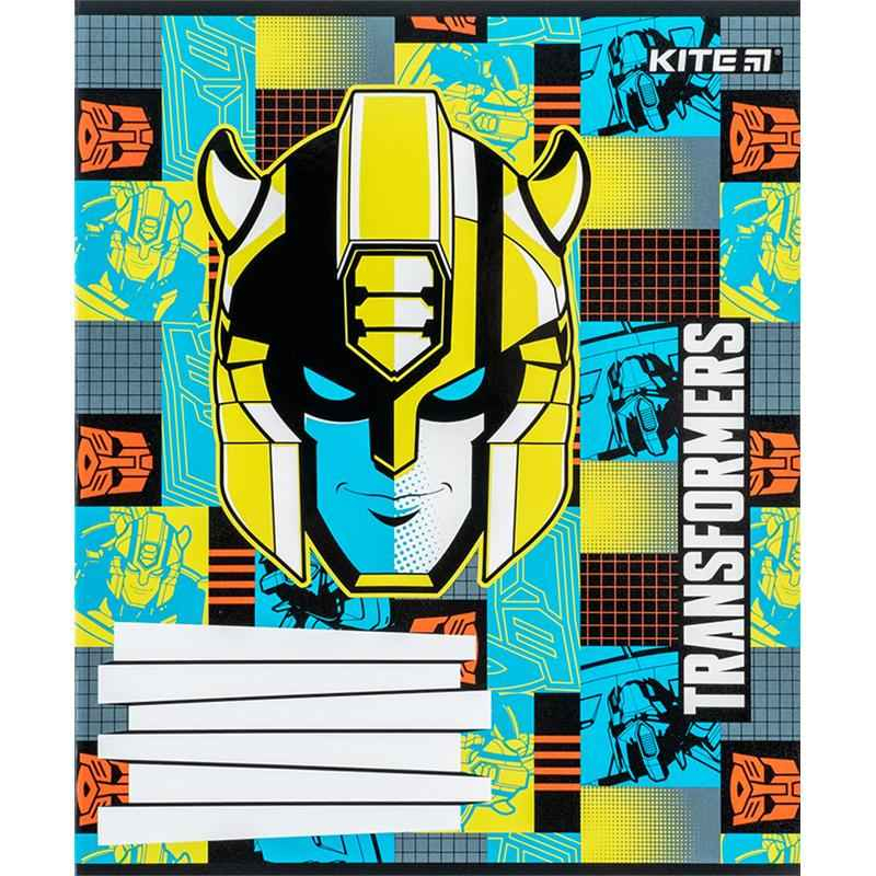 Зошит шкільний Kite Transformers TF24-235, 12 аркушів, коса лінія