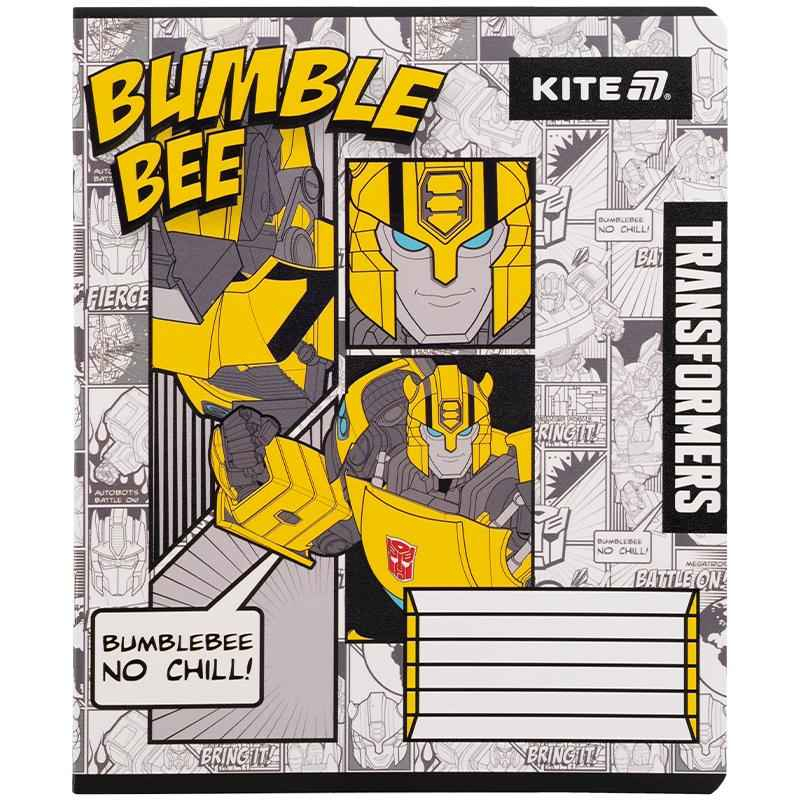 Зошит шкільний Kite Transformers TF25-232, 12 аркушів, клітинка