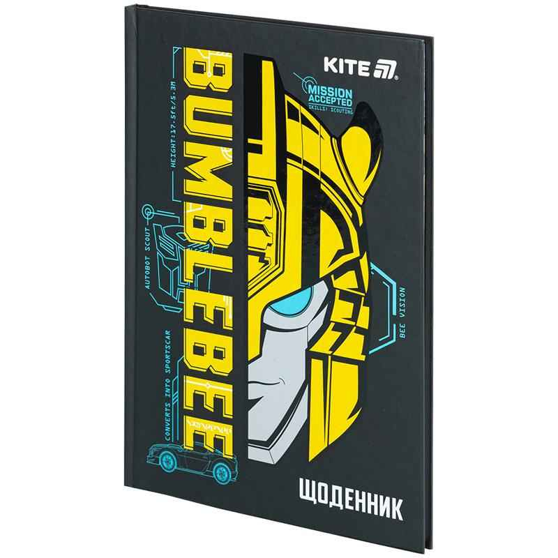 Щоденник шкільний Kite Transformers TF25-262, тверда обкладинка