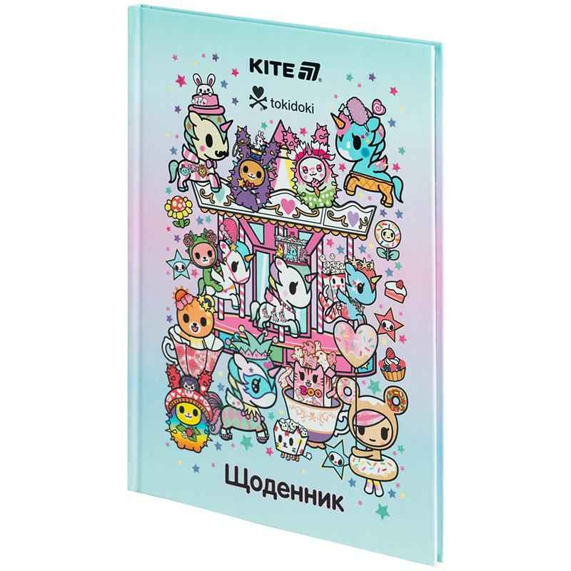 Щоденник шкільний Kite tokidoki TK25-262, тверда обкладинка