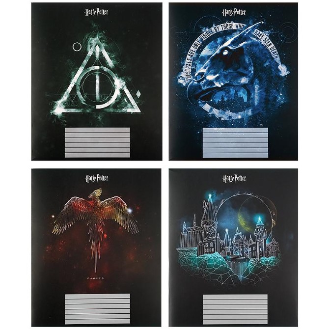 Зошит шкільний Kite Harry Potter HP21-259, 48 аркушів, клітинка