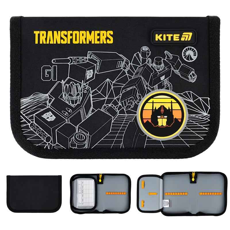 Пенал шкільний Kite Transformers Generations TF25-621 без наповнення,1 відділення, 1 відворот