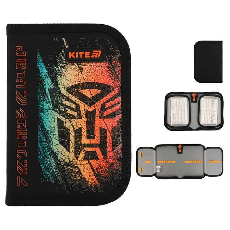 Пенал шкільний Kite Transformers Generations TF25-622 без наповнення 1 відділення, 2 відворота