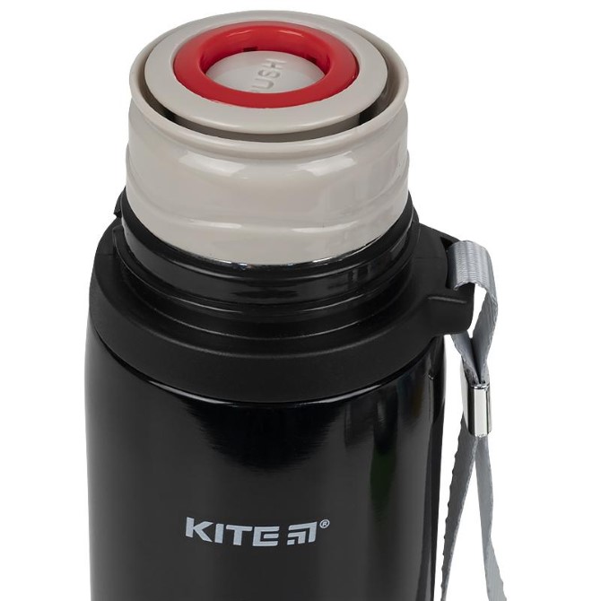 Термос Kite Fine K21-305-01, 350 мл, чорний