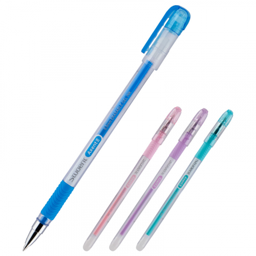 Ручка гелева "пиши-стирай" Axent Student AG1071-02-A, синя