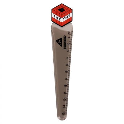 Лінійка YES Minecraft 370651, 12 см
