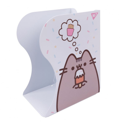 Підставка для книг YES Pusheen 470473 розсувна, метал