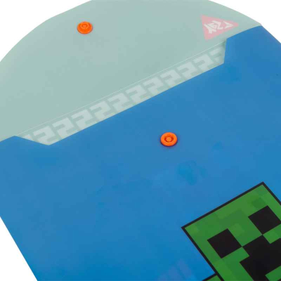 Папка-конверт на кнопці YES Minecraft 492078, вертикальна А4