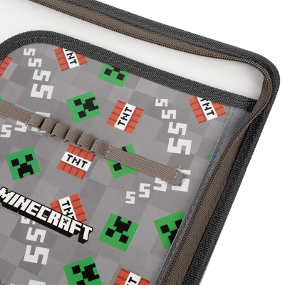 Папка-органайзер YES Minecraft на блискавці А4, 492088