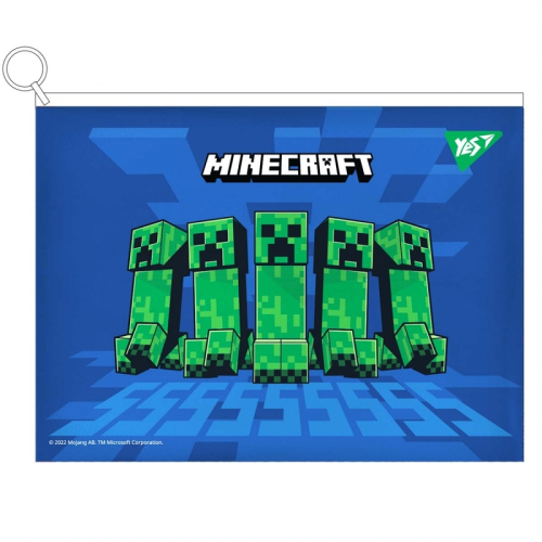 Папка-конверт YES Minecraft на блискавці B5, 492093