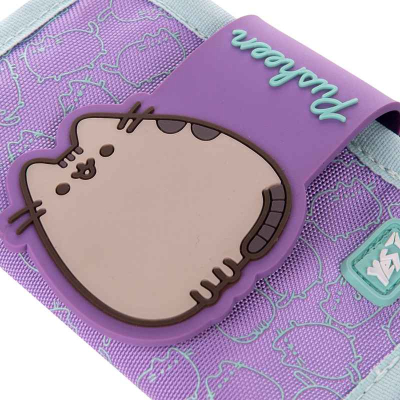 Гаманець дитячий Yes Pusheen the Cat W-1, крупний план гумового декору з Пушином