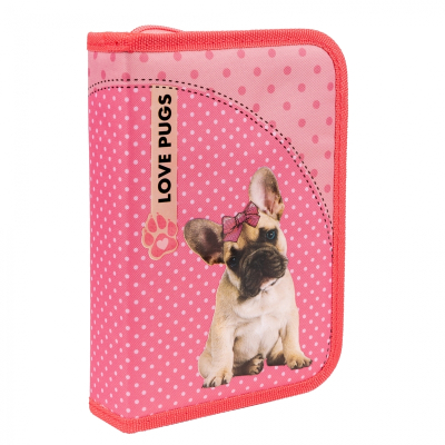Пенал твердий 1Вересня HP-02 Dolly Dog 533443 одинарний без клапана